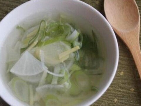 簡単シンプルな抗酸化野菜スープ